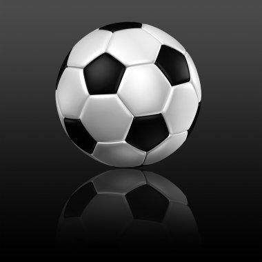 yansıması ile futbol futbol