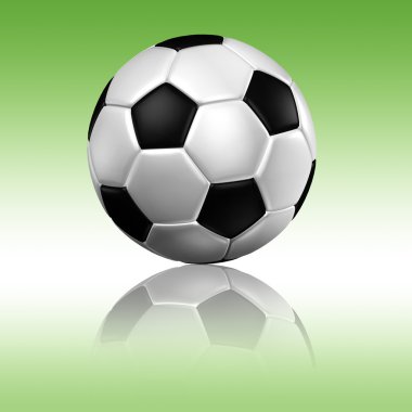 yansıması ile futbol futbol
