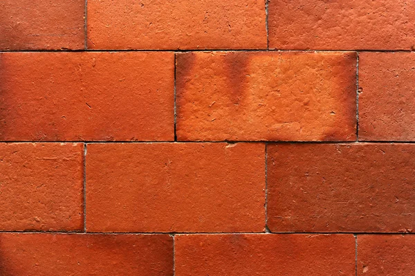 Pared de ladrillo rojo — Foto de Stock