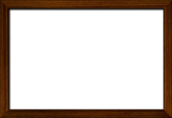 Wood photo frame — Stock Photo, Image