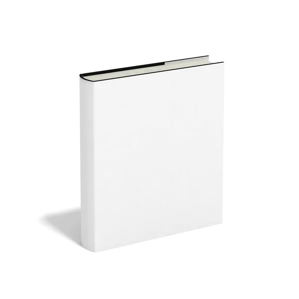 Blank book with white cover — Stock Photo, Image