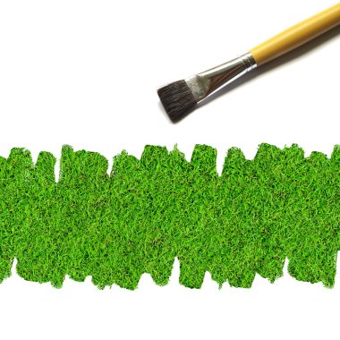 boyalı doğa illüstrasyon