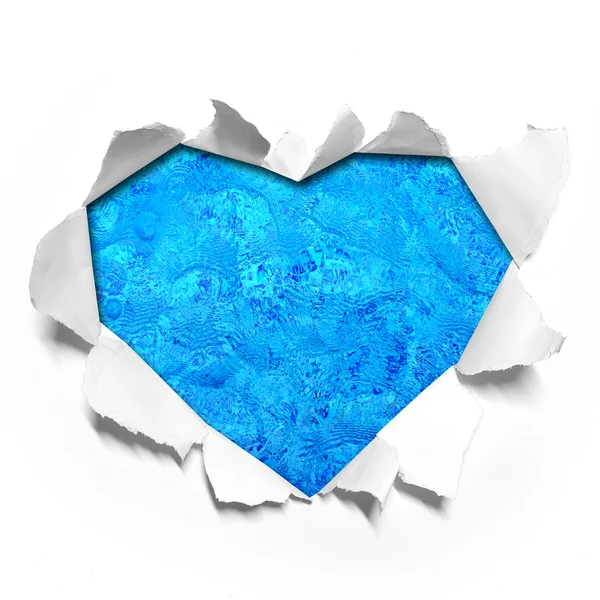 Heart shape paper — Stock Photo, Image