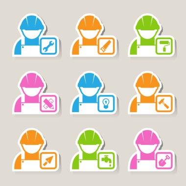 İnşaat Icons set
