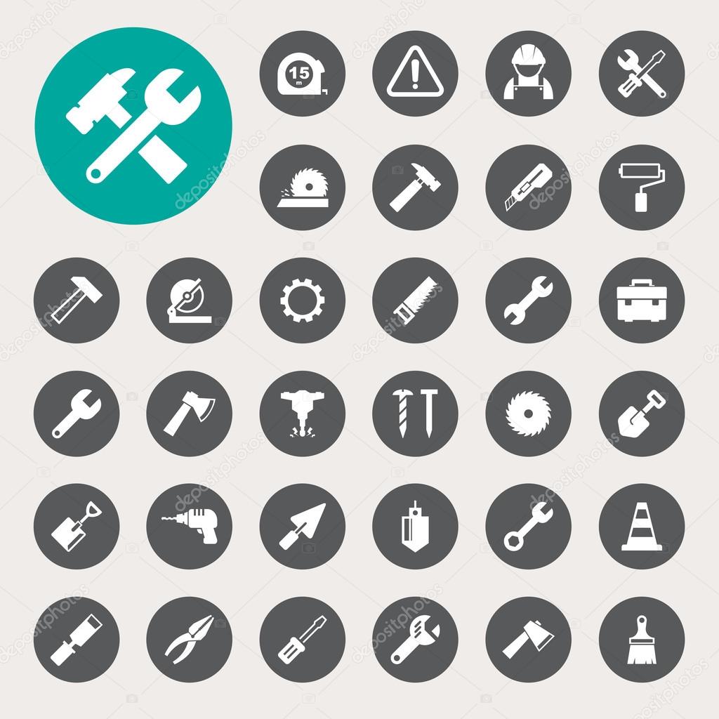 Construction Icons set