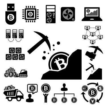 Bitcoin simgeleri ayarlandı