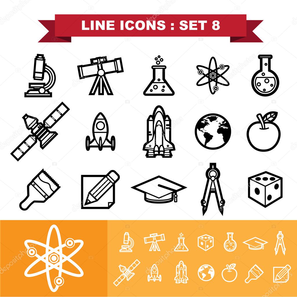 Line icons set