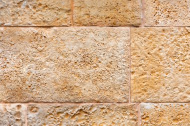 Doğal bir taştan duvar dokusu. Geçmişi. metin için yer.