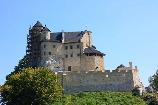 Castillo Bobolice — Foto de Stock