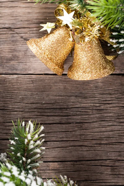 Decoração de Natal em madeira — Fotografia de Stock