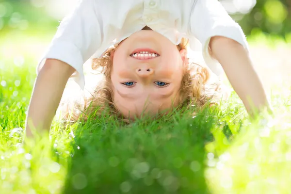 Kind hat Spaß — Stockfoto