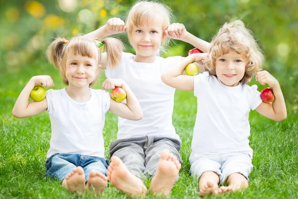 Apfel ist Macht — Stockfoto