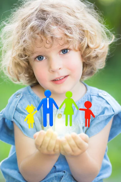 Glückliche Familie — Stockfoto