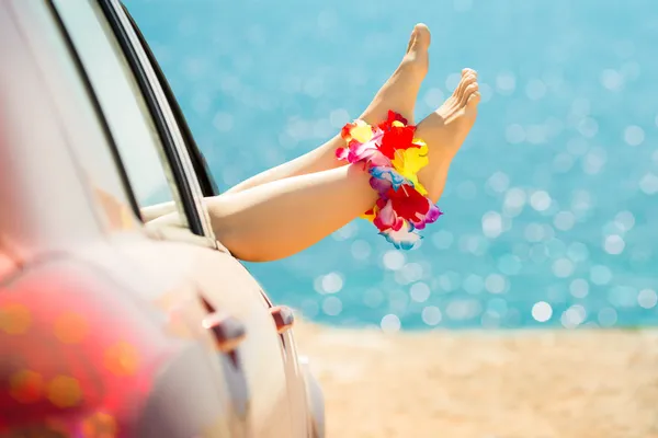 Viaje en coche de verano — Foto de Stock