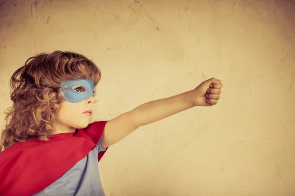 Superhéroe Kid — Foto de Stock