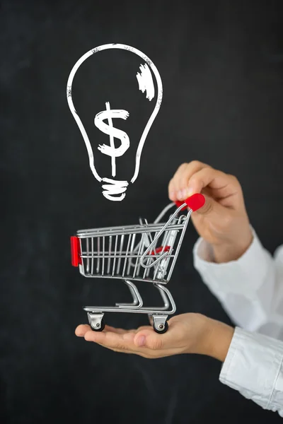 Shopping cart — Stock Photo, Image