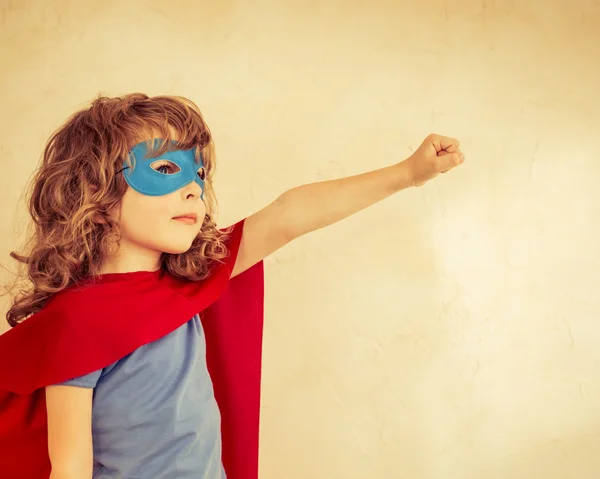 Superhero kid — Stock Photo, Image