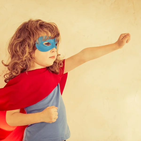 Superbohater Kid — Zdjęcie stockowe