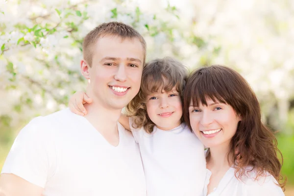 Familia feliz — Foto de Stock