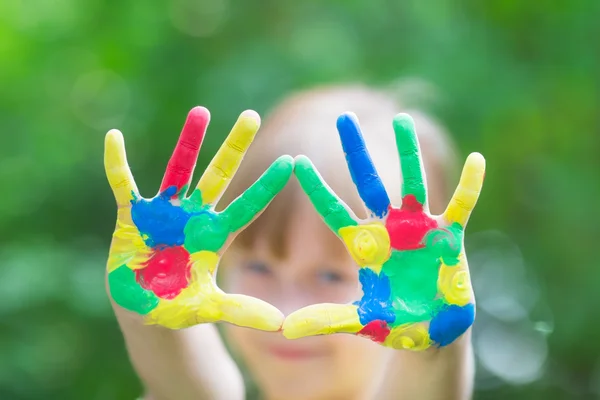 Happy hands — Stock Photo, Image