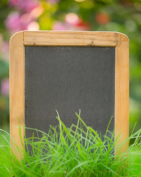 Wooden blackboard — Stock Photo, Image
