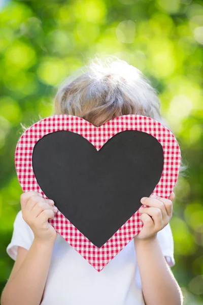 Barn anläggning blackboard — Stockfoto