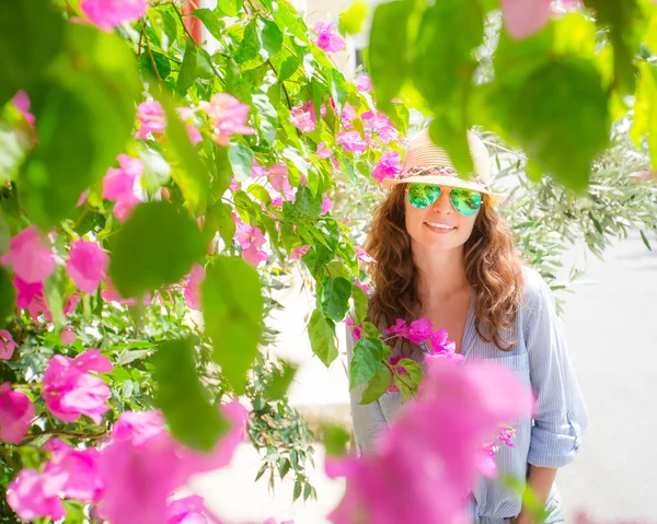 Hipster menina retrato — Fotografia de Stock