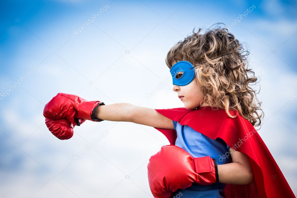 Superhero kid