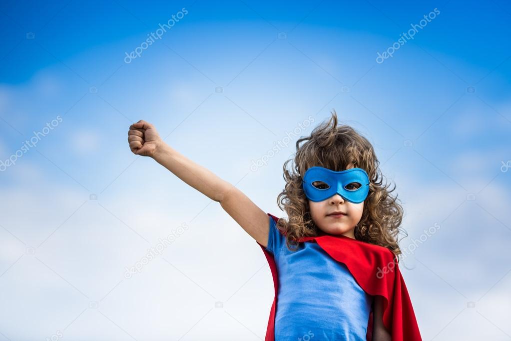 Superhero child