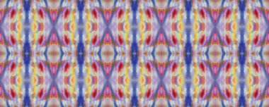 Boyalı fırça Aztek arka planı. Mavi, Kırmızı, Yeşil Pastel Eğlenceli Dikdörtgen İkat İlişkisi. Etnik Kusursuz Düzen. Sembol geometrik mayo deseni. Kilim Rastgele Halı dokusu. Suluboya Etnik Tasarım. 