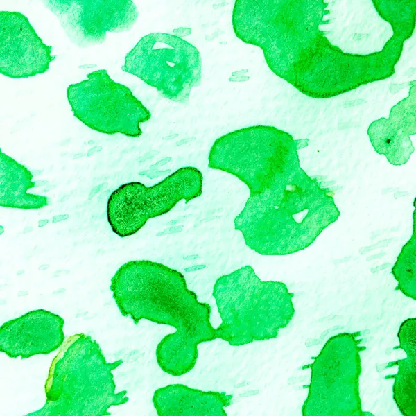 Verde Turchese Spot Tile Stampa Della Pelle Leopardo Sfondo Mimetico — Foto Stock