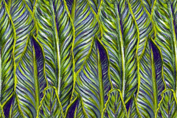 Bird of Paradise Seamless Pattern for Swimwear. Teal Green Tropical Leaf Background. Large Polynesia Floral Print. Strelitzia Feminine Exotic Design.  Bird-of-Paradise Spring-Summer Tile
