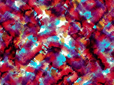 Zebra Deri İzi. Suluboya Kamuflaj Tasarımı. Soyut Safari fayansı. Çizgili, kusursuz desen. Geometrik hayvan dokusu. Klasik Mavi ve Lush Lav Kırmızı Hayvan Kamuflaj Arkaplanı. Afrika Deseni.