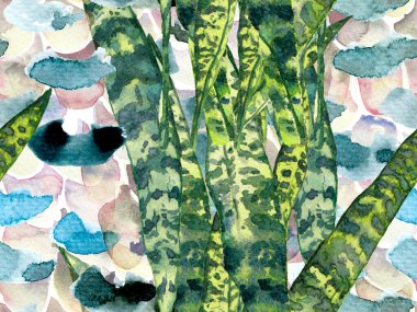 Suluboya Güller, Şakayık ve Yapraksız Kalıp. Egzotik Mayo Tasarımı. Botanik Çiçek İllüstrasyonu. Klasik Peonie Eco Rapport. Teal Green ve Kırmızı Yaz Çiçeği Arkaplanı.