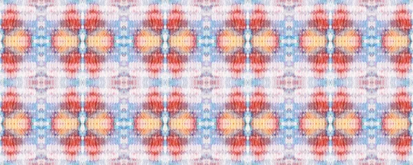 Boya fırçası Python arka planı. Suluboya Etnik Tasarım. Kırmızı, bej ve mavi sembol geometrik mayo deseni. Yılan Derisi Rastgele Doku. Etnik Kusursuz Düzen. Eğlenceli Dikdörtgen İkat Uyumu. 