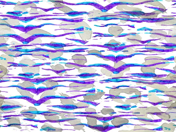Geometrikus Állati Textúra Klasszikus Kék Indigo Zebra Bőr Nyomtatás Állati — Stock Fotó