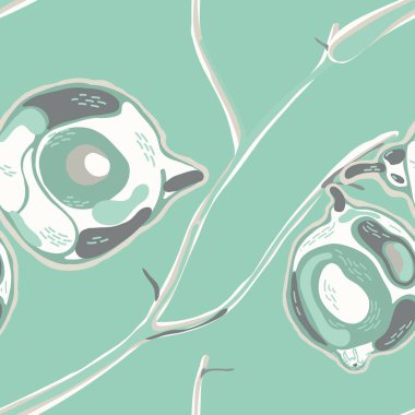 Limonsuz desen. Basit İşaretli Kireç. Botanik Çizimi. Yeşil ve Gri Vektör Summer Citrus Yazdırma. Modern El Çizimi Arkaplanı. Psikedelik Citron Motifi.