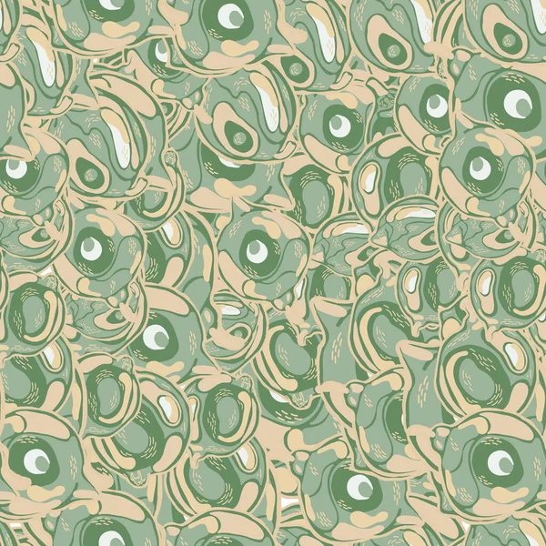 Limonsuz desen. Vector Summer Citrus Yazdırma. Psikedelik Citron Motifi. Yeşil ve Gri İşaretli Limon. Botanik Çizimi. Modern El Çizimi Arkaplanı.