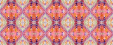 Kilim Rastgele Halı dokusu. Suluboya Etnik Tasarım. Boyalı fırça Aztek arka planı. Sembol geometrik mayo deseni. Mavi, Kırmızı, Yeşil Pastel Eğlenceli Dikdörtgen İkat İlişkisi. Etnik Kusursuz Desen.