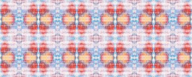 Boya fırçası Python arka planı. Suluboya Etnik Tasarım. Kırmızı, bej ve mavi sembol geometrik mayo deseni. Yılan Derisi Rastgele Doku. Etnik Kusursuz Düzen. Eğlenceli Dikdörtgen İkat Uyumu. 