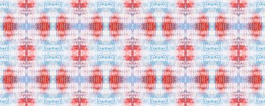 Kırmızı, bej ve mavi suluboya etnik tasarım. Boya fırçası Python arka planı. Etnik Kusursuz Düzen. Eğlenceli Dikdörtgen İkat Uyumu. Sembol geometrik mayo deseni. Yılan Derisi Rastgele Doku.