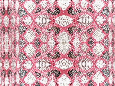 Yılan Derisi Rastgele Doku. Geo Symmetric Ikat Rapport. Suluboya Etnik Tasarım. Yaz Rhombus Arkaplanı. Red Somon Vibrant Geometrik Mayo Deseni. Etnik Kusursuz Desen.