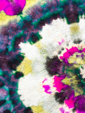 Boya sarmalı arka plan. Özgürlük Girdabı 'nı bağladı. Boho Boyalı Kıyafetler. Reggae Suluboya Efekti. Hippi Batic. Canlı Haight San Francisco Swatch. Yeşil ve Kırmızı Psikedelik Girdap Tekstili.