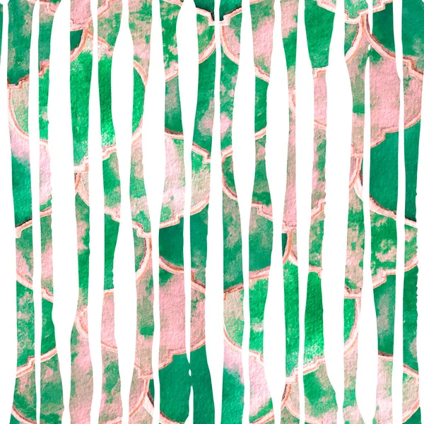 Quatrefoil Padrão Sem Costura Telha Morroca Geométrica Verde Teal Lattice — Fotografia de Stock