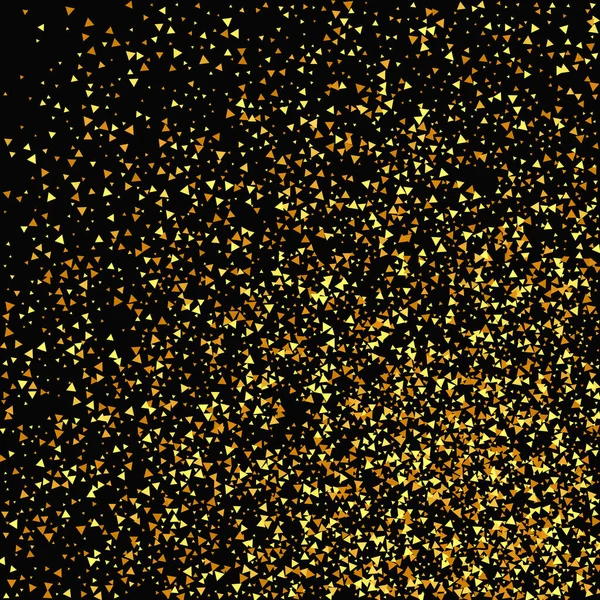 レッドのゴールド コンフェッティ 分離された黄金の塵粒子 フォイル ボーダー 幾何学的記念日の背景 誕生日カード ランダム ブライダル バックドロップ — ストックベクタ