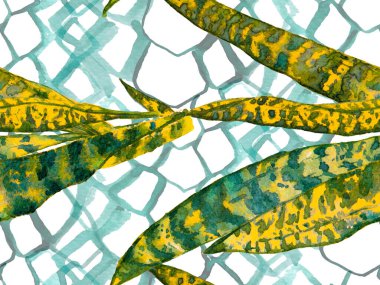 Suluboya Güller, Şakayık ve Yapraksız Kalıp. Klasik Peonie Eco Rapport. Egzotik Mayo Tasarımı. Yaz Çiçeği Arkaplanı. Botanik Çiçek İllüstrasyonu. Teal Yeşil ve Kırmızı