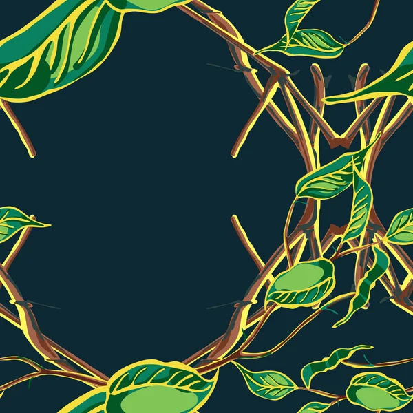 Citrónový Bezešvý Vzor Vector Summer Citrus Print Jednoduchá Limetka Botanická — Stockový vektor