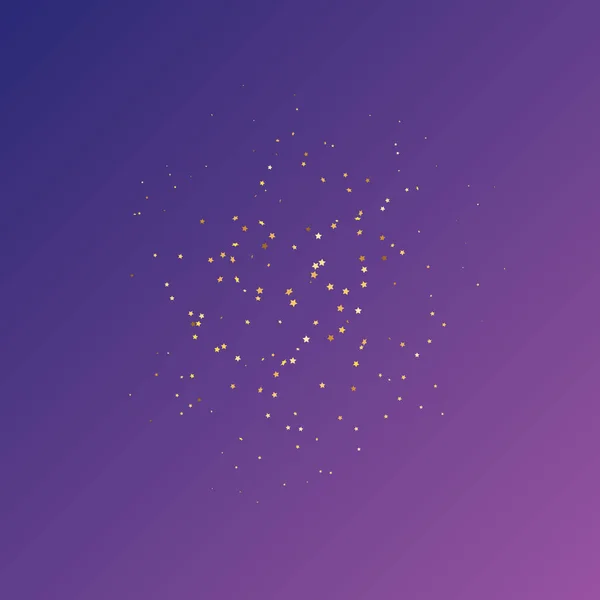 Star Sequin Confetti Neon Purple Bakgrund Kupong Presentkort Mall Isolerat — Stock vektor