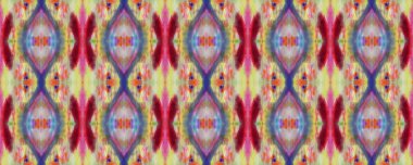 Mavi, Kırmızı, Yeşil Pastel Eğlenceli Dikdörtgen İkat İlişkisi. Etnik Kusursuz Düzen. Kilim Rastgele Halı dokusu. Sembol geometrik mayo deseni. Suluboya Etnik Tasarım. Boya fırçası Aztek Arkaplanı. 