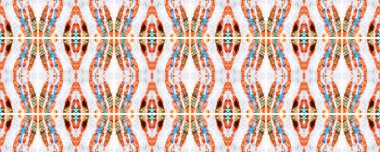 Sembol geometrik mayo deseni. Boyalı fırça Aztek arka planı. Siyah, Kırmızı, Yeşil Pastel Eğlenceli Dikdörtgen İkat İlişkisi. Etnik Kusursuz Düzen. Suluboya Etnik Tasarım. Kilim Halı Rastgele Dokusu. 